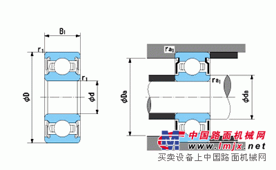 滚针和保持架组件INAK9X12X13TN轴承