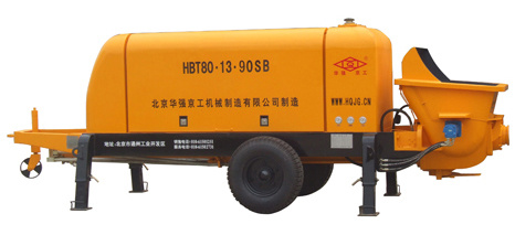 华强京工 HBT80.13.90SB 拖式电动混凝土输送泵