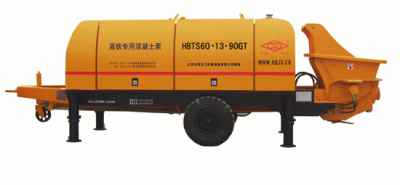 华强京工HBTS60.13.90GT高铁制梁专用混凝土输送泵高清图 - 外观