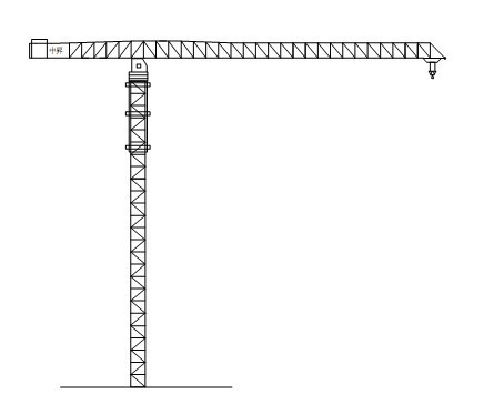 中昇 QTZ380(ZSL380) 平臂塔式起重机