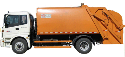 石煤机 SMJ5160ZYSBC3型 垃圾车