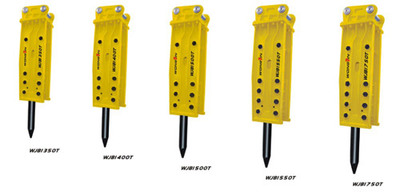 雄进WJB1350T/WJB1400T/WJB1500T/WJB1550T/WJB1750T塔型破碎锤高清图 - 外观