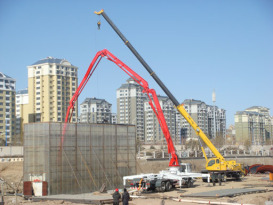 建研 HBC37 混凝土布料车