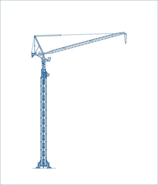 川建 D650 动臂式塔式起重机
