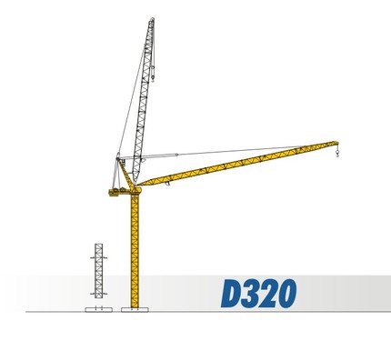 川建 D320 动臂式塔式起重机