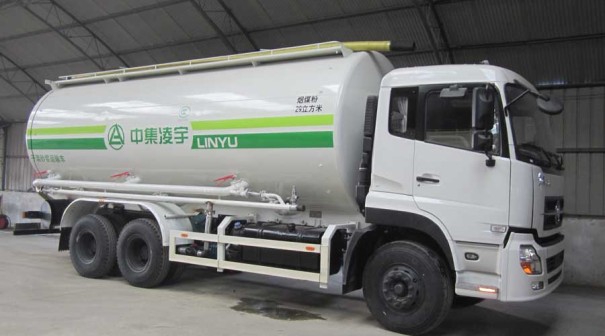 凌宇汽车 CLY5250GFLA12 东风干混砂浆车