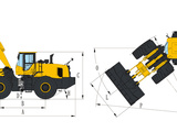 【机型介绍】长轴距，超重载车身结构设计，大功率动力匹配。广泛适用于大型的港口、码头、厂矿企业等重载物料的铲运与装卸。适应超重载及大粉尘工况。