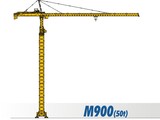 川建M900（50t）水平臂塔式起重机高清图 - 外观