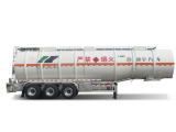 凌宇汽车CLY9405GRYB148方不锈钢半挂车（易燃液体运输车）高清图 - 外观