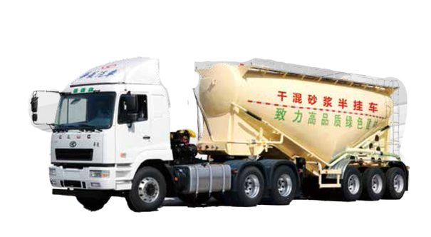 星马汽车 AH9400GSNLB 干混砂浆半挂运输车