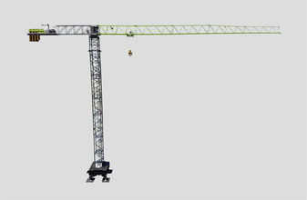 中联重科W6013-6A/6B/6F/8A/8B/8F 平平头塔式起重机高清图 - 外观