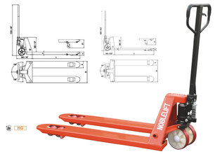 诺力HG20/HG25手动搬运车高清图 - 外观